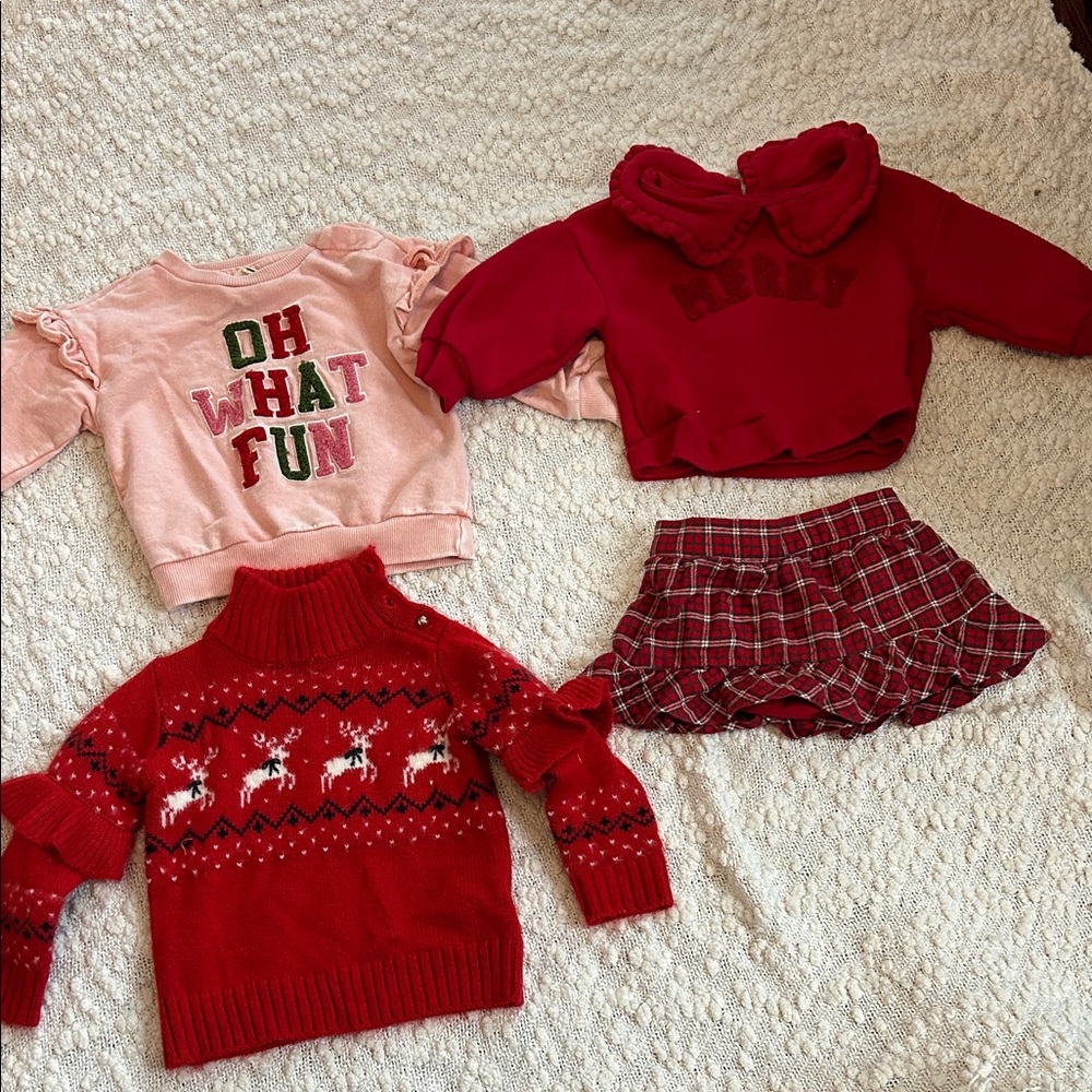 12-18 month holiday bundle Janie and Jack, Jessica Simpson, Carters